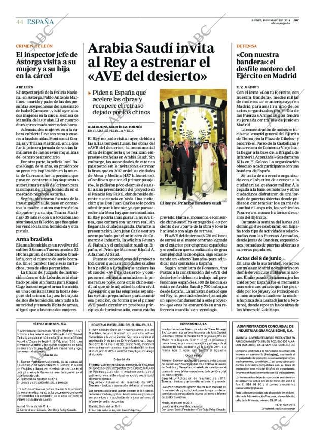 ABC CORDOBA 19-05-2014 página 44