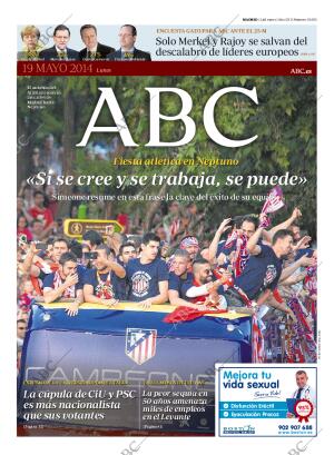 ABC MADRID 19-05-2014