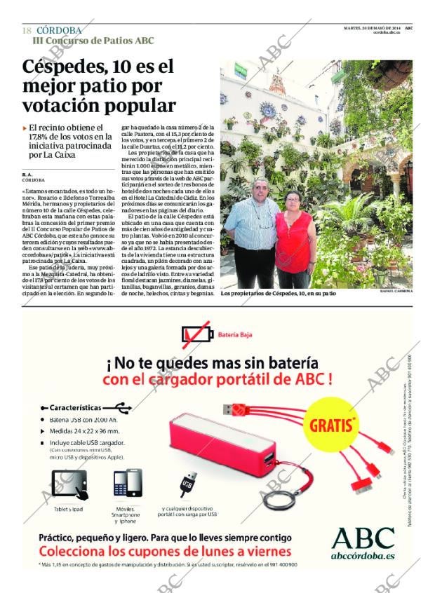 ABC CORDOBA 20-05-2014 página 18