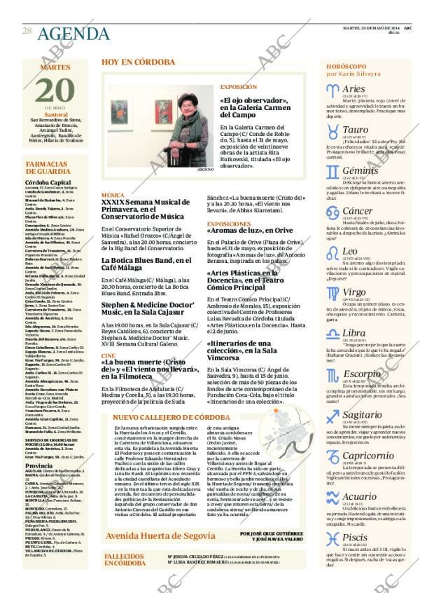 ABC CORDOBA 20-05-2014 página 28
