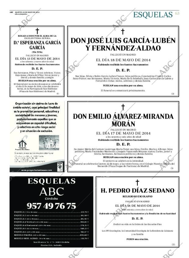 ABC CORDOBA 20-05-2014 página 67