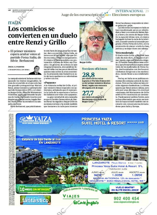 ABC MADRID 20-05-2014 página 29