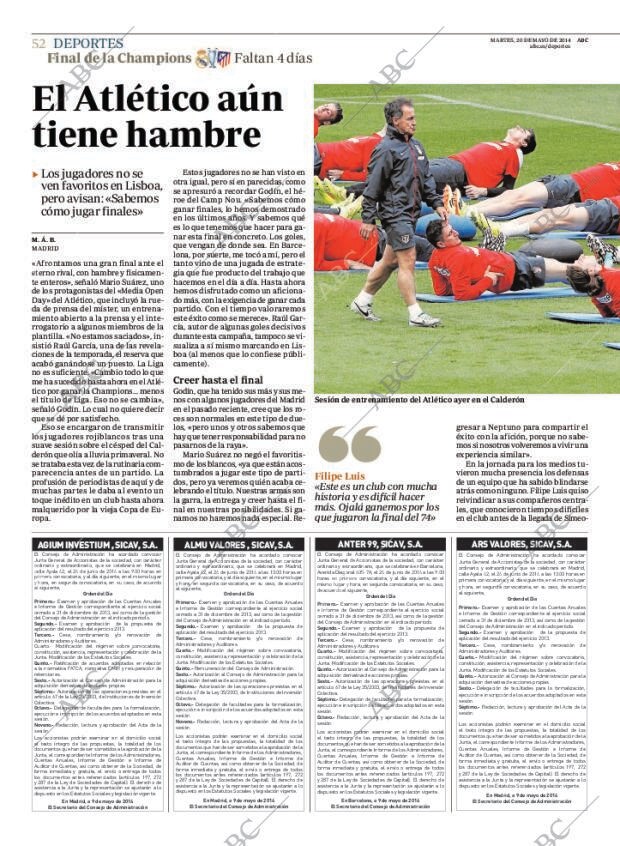 ABC MADRID 20-05-2014 página 56