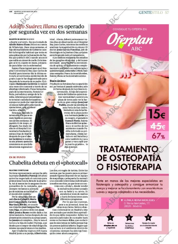 ABC MADRID 20-05-2014 página 61