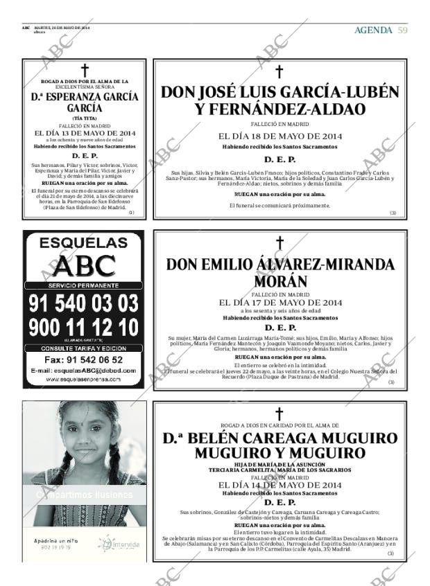 ABC MADRID 20-05-2014 página 63