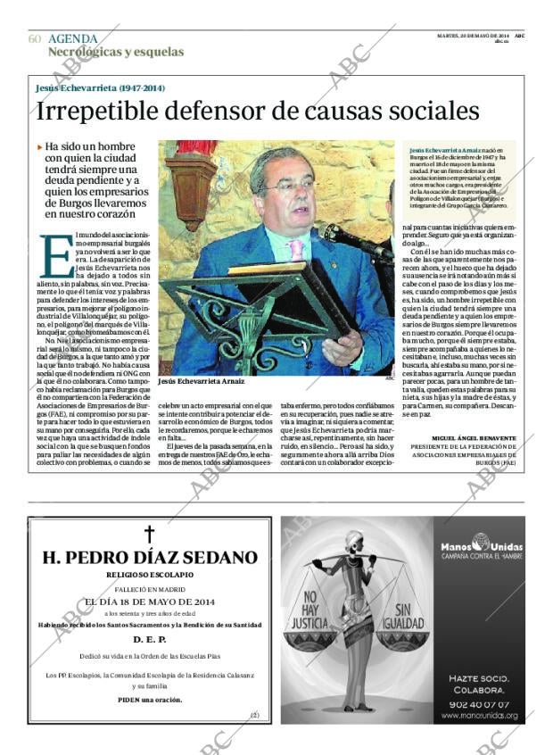 ABC MADRID 20-05-2014 página 64