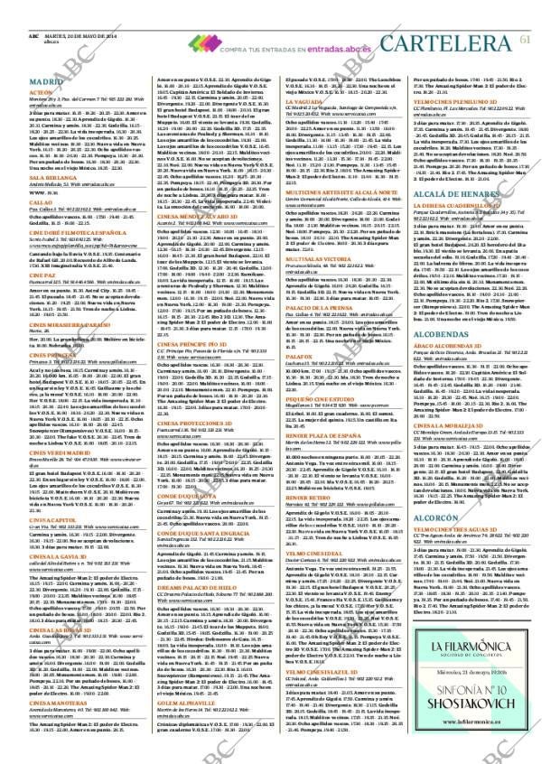 ABC MADRID 20-05-2014 página 65
