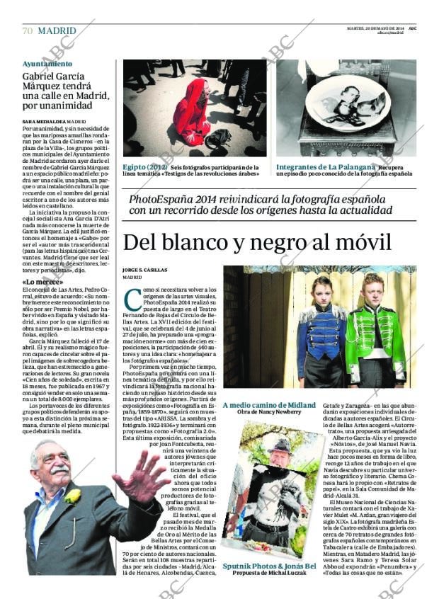 ABC MADRID 20-05-2014 página 74