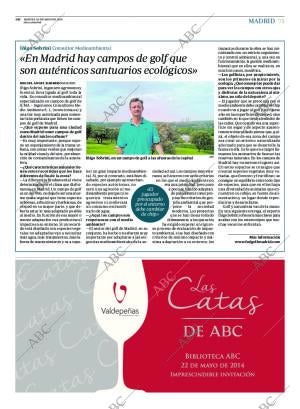 ABC MADRID 20-05-2014 página 75