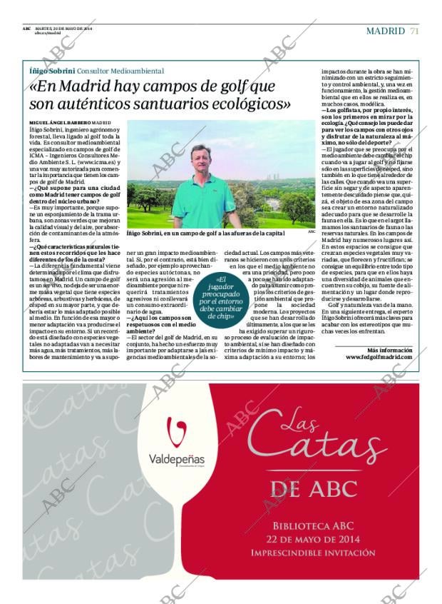ABC MADRID 20-05-2014 página 75