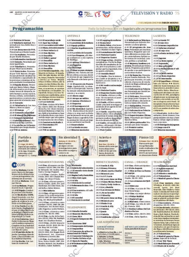 ABC MADRID 20-05-2014 página 79