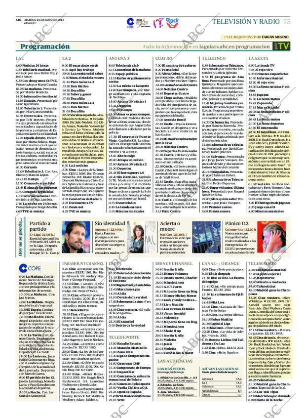 ABC MADRID 20-05-2014 página 79