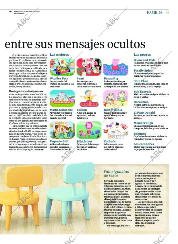 ABC MADRID 21-05-2014 página 49