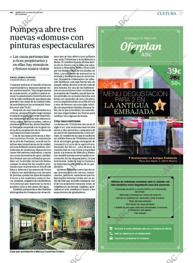 ABC MADRID 21-05-2014 página 57