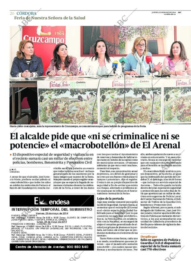 ABC CORDOBA 22-05-2014 página 20