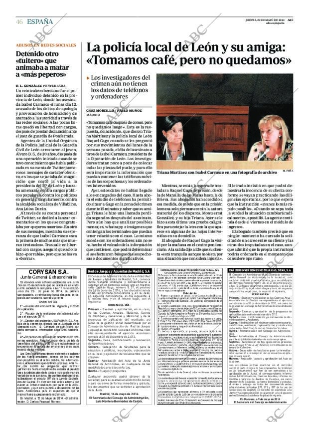 ABC CORDOBA 22-05-2014 página 46