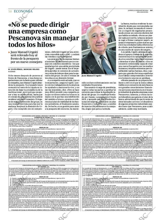 ABC CORDOBA 22-05-2014 página 58
