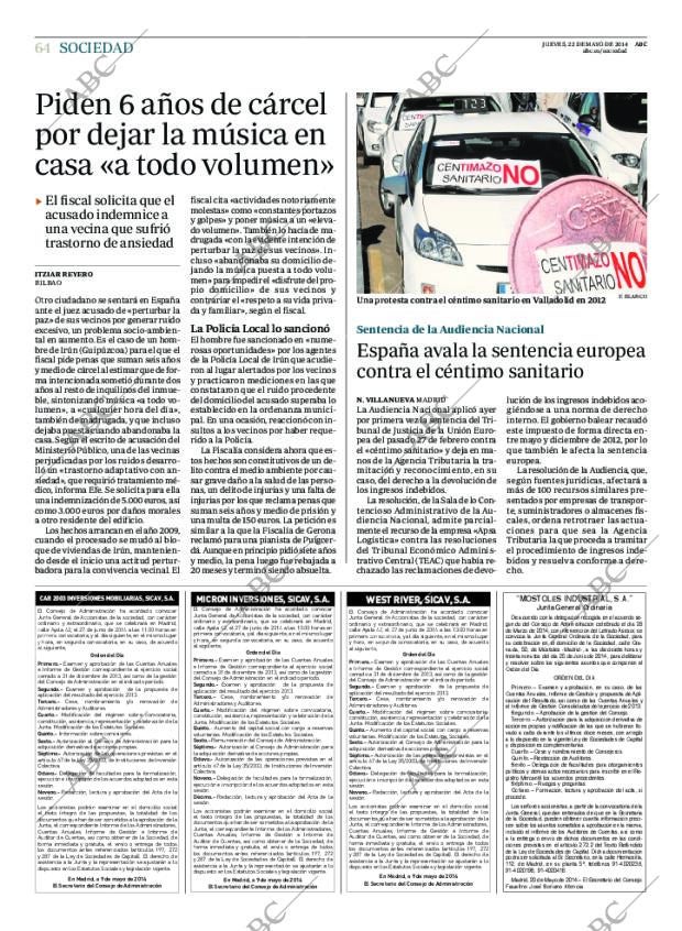 ABC CORDOBA 22-05-2014 página 64