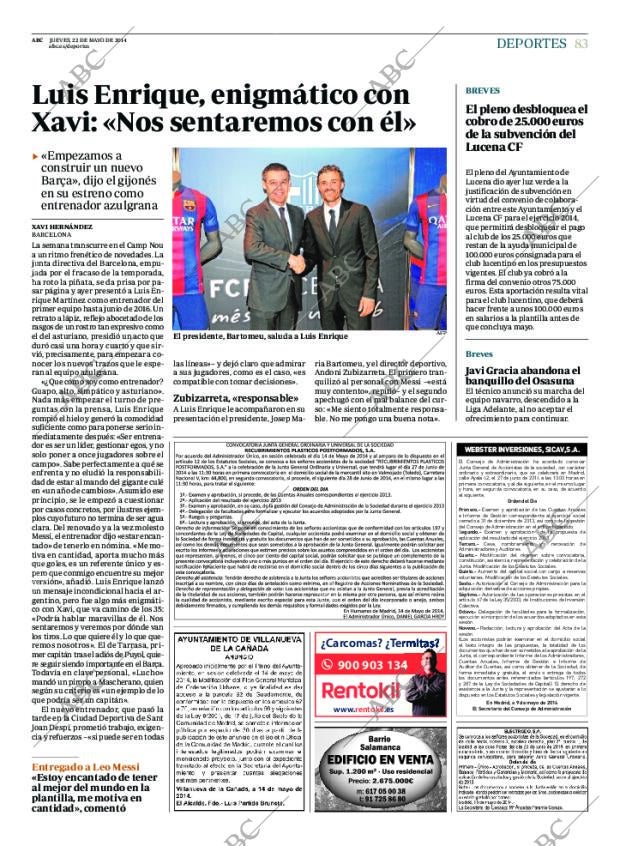 ABC CORDOBA 22-05-2014 página 83