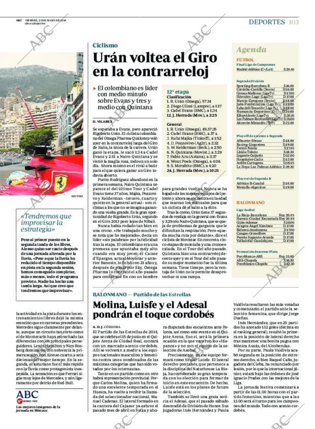 ABC CORDOBA 23-05-2014 página 103