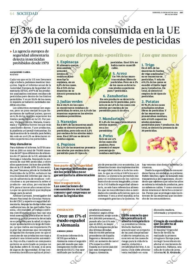ABC CORDOBA 23-05-2014 página 64
