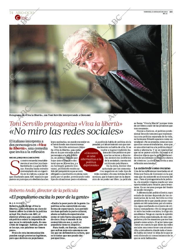 ABC CORDOBA 23-05-2014 página 74