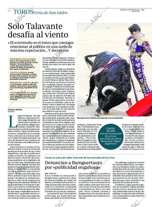 ABC CORDOBA 23-05-2014 página 86
