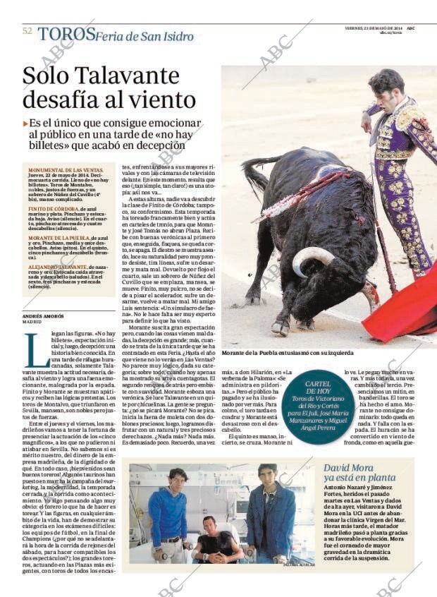 ABC MADRID 23-05-2014 página 52