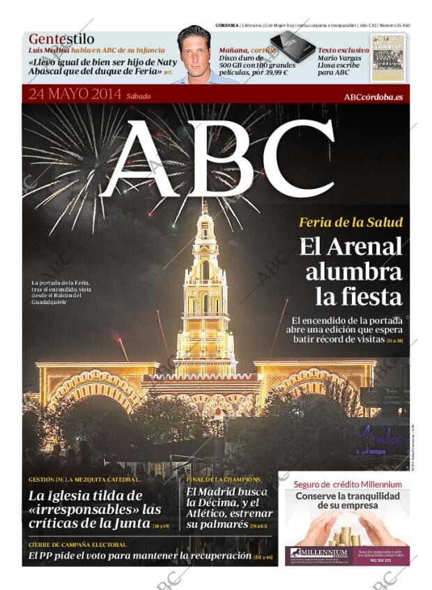 ABC CORDOBA 24-05-2014 página 1