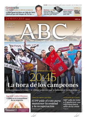 ABC MADRID 24-05-2014