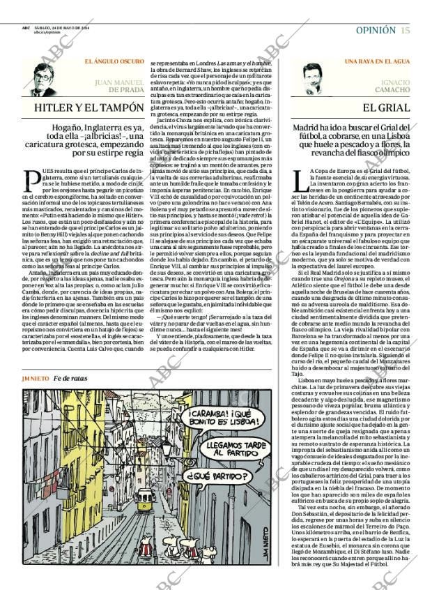 ABC MADRID 24-05-2014 página 15