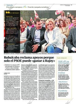 ABC MADRID 24-05-2014 página 20