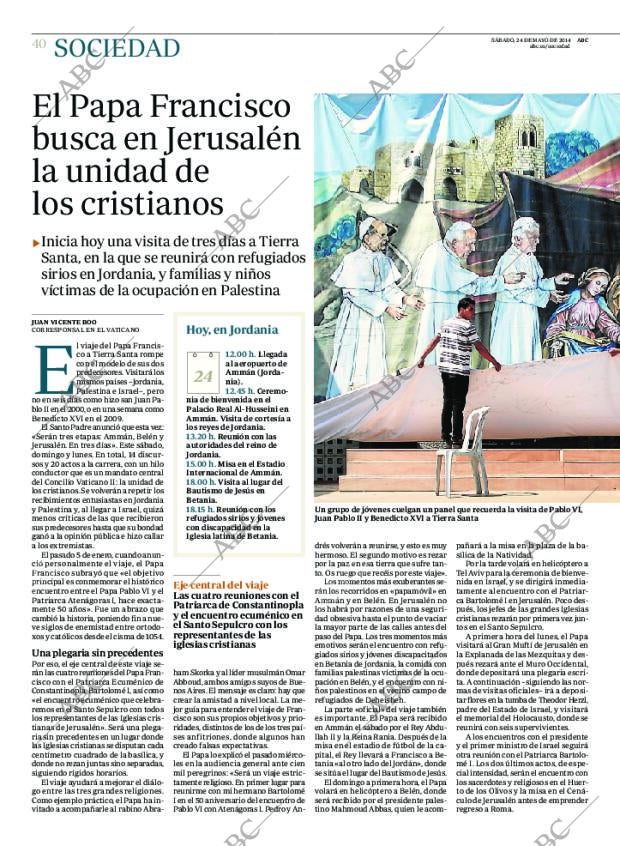 ABC MADRID 24-05-2014 página 40