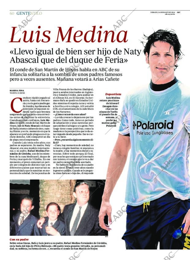 ABC MADRID 24-05-2014 página 60