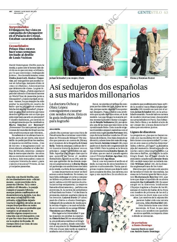 ABC MADRID 24-05-2014 página 63