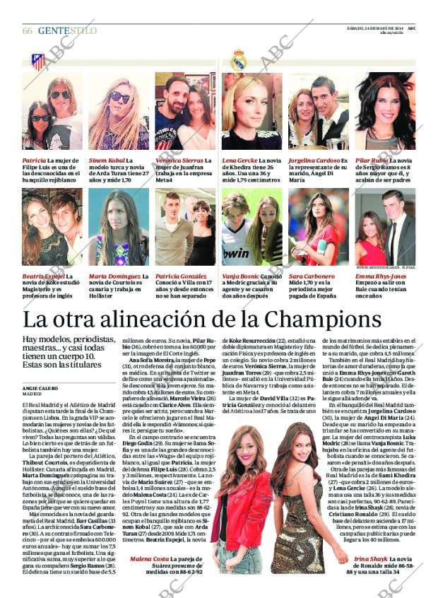 ABC MADRID 24-05-2014 página 66