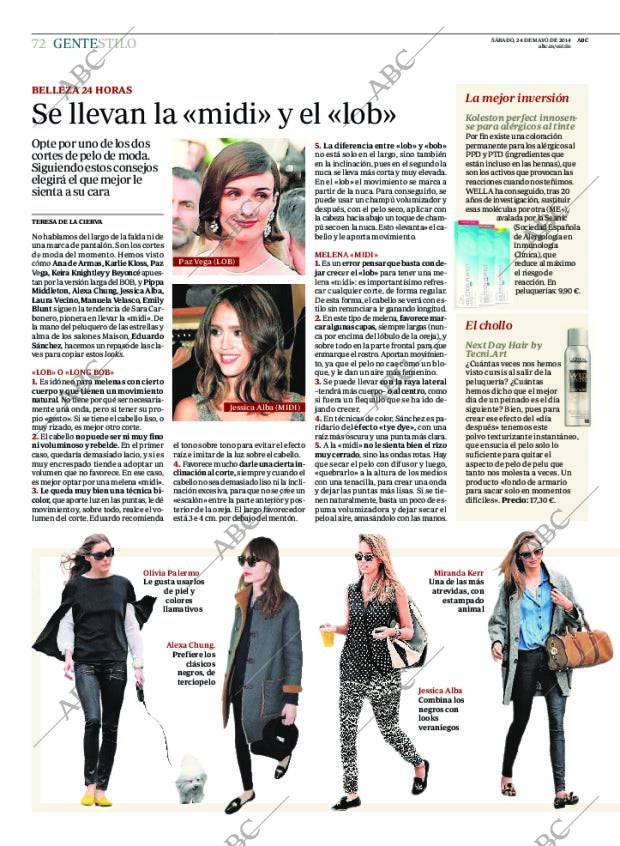 ABC MADRID 24-05-2014 página 72