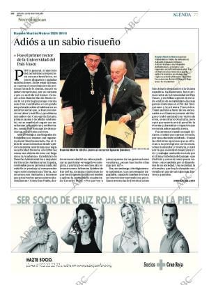 ABC MADRID 24-05-2014 página 77