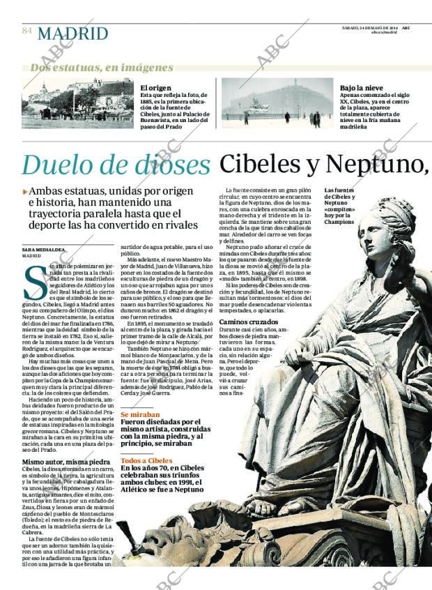 ABC MADRID 24-05-2014 página 84