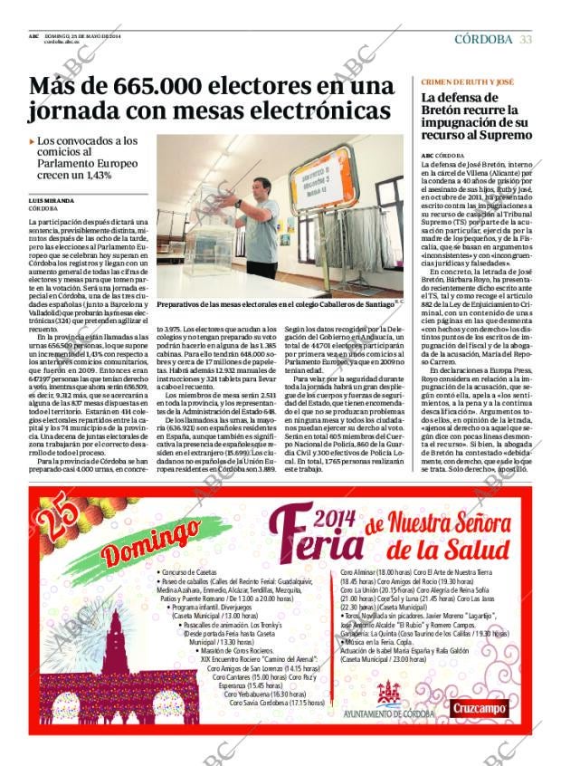 ABC CORDOBA 25-05-2014 página 33