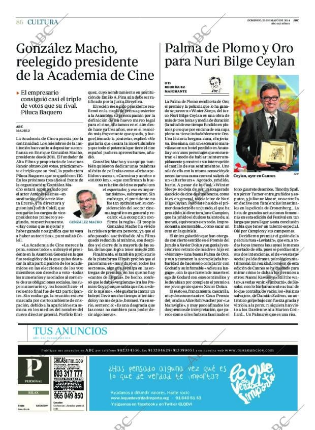 ABC CORDOBA 25-05-2014 página 86