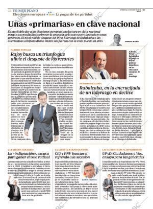 ABC MADRID 25-05-2014 página 22
