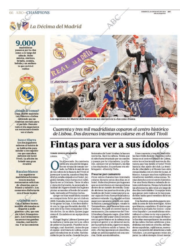 ABC MADRID 25-05-2014 página 66