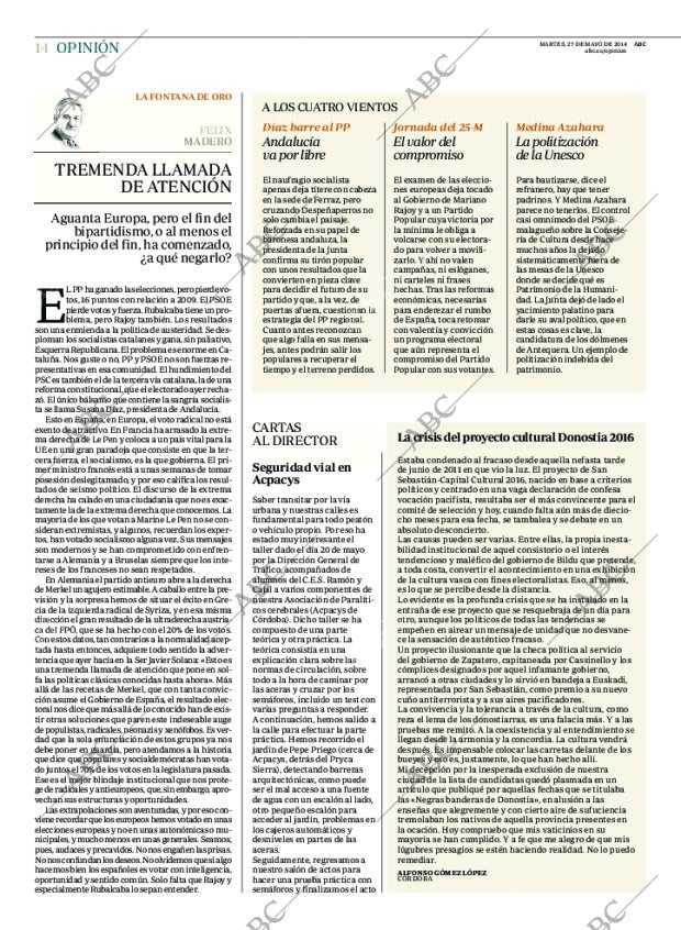 ABC CORDOBA 27-05-2014 página 14