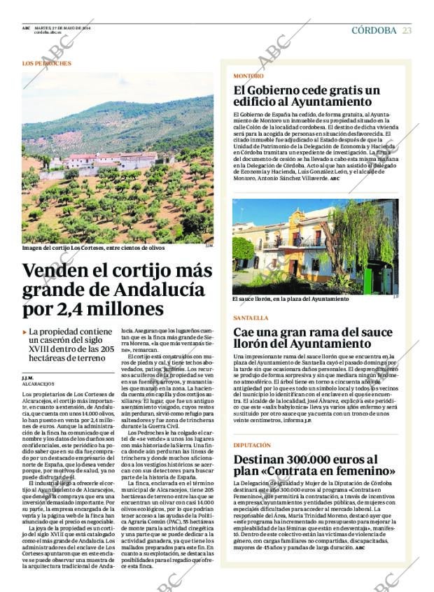 ABC CORDOBA 27-05-2014 página 23