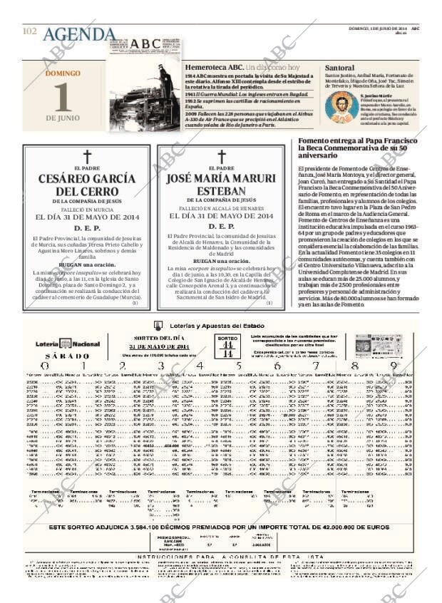 ABC MADRID 01-06-2014 página 106