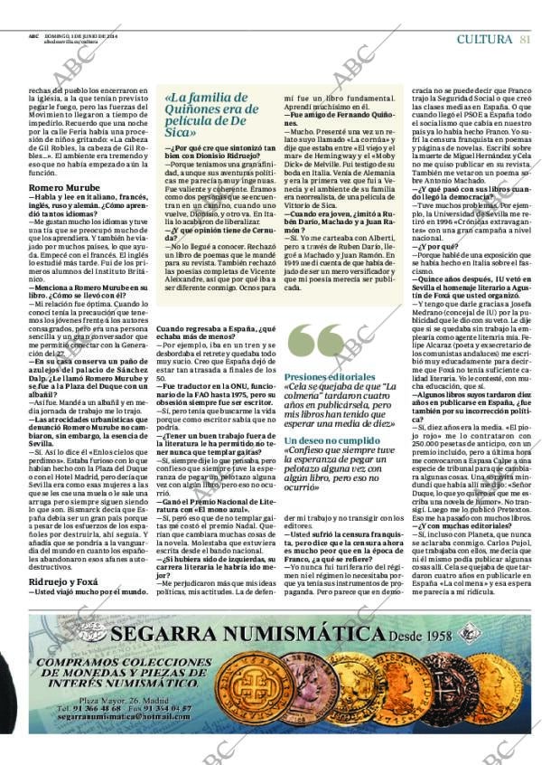 ABC SEVILLA 01-06-2014 página 85