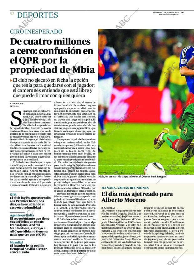 ABC SEVILLA 01-06-2014 página 96