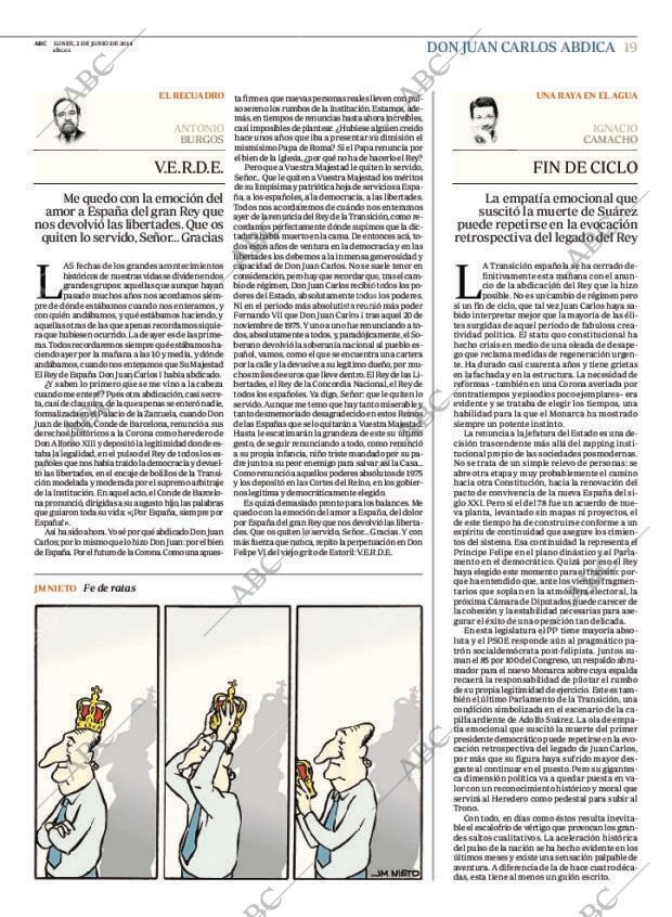 ABC MADRID 02-06-2014 página 19