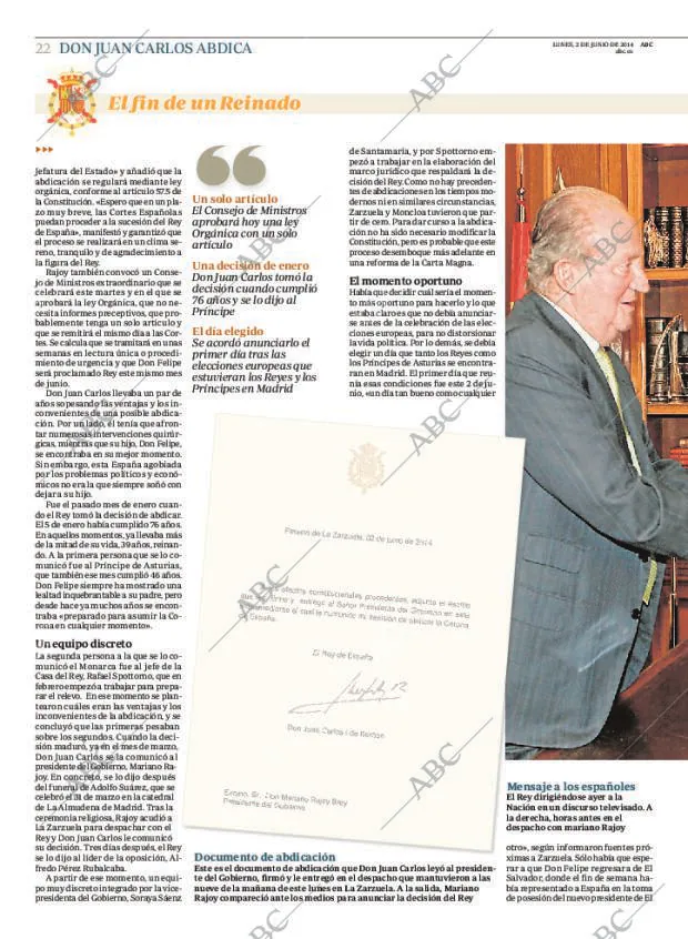 ABC MADRID 02-06-2014 página 22